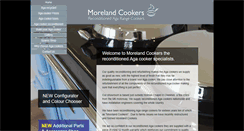 Desktop Screenshot of moorlandcookers.co.uk